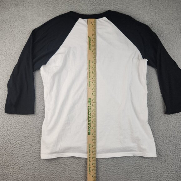 Nirvana Shirt Extra Large Reglan Baseball-T 90's Grunge Band Music Nevermind - Picture 8 of 9